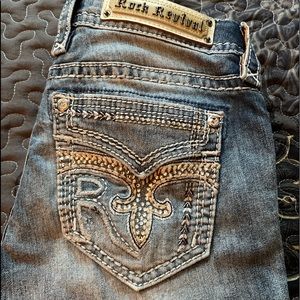 Rock revival Braylee skinny jeans size 28